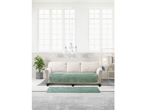 Комплект чехлов на диван XH DD02 Romance велюровые (90*210, 90*150 2 шт) / ТД Текстиль