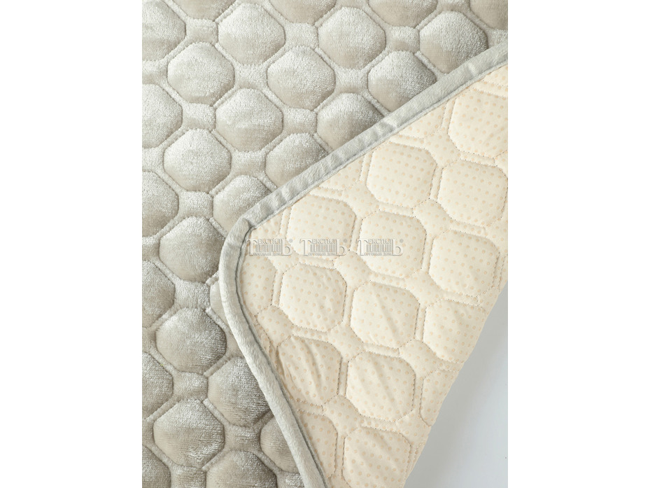 Комплект чехлов на диван XH DD02 Romance велюровые (90*210, 90*150 2 шт) / ТД Текстиль