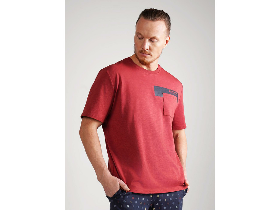 Пижама мужская. футболка и шорты MHP560413/1 / Clever