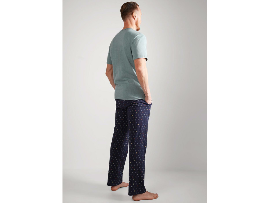 Пижама мужская, футболка и брюки MHP560423/2 / Clever