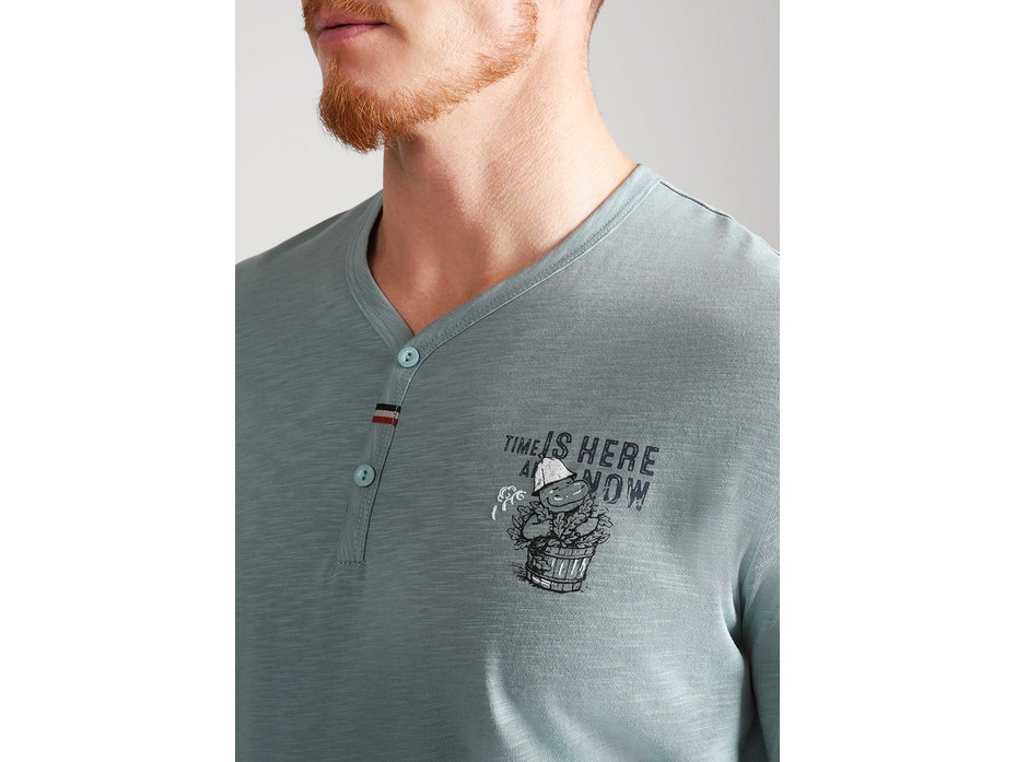 Пижама мужская, футболка и брюки MHP560423/2 / Clever