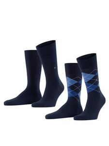 Носки мужские 2 пары в наборе 21044 (6121) Everyday Mix / Burlington