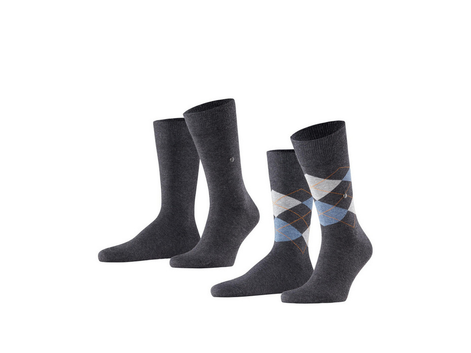 Носки мужские 2 пары в наборе 21044 (3081) Everyday Mix / Burlington