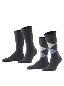 Носки мужские 2 пары в наборе 21044 (3081) Everyday Mix / Burlington