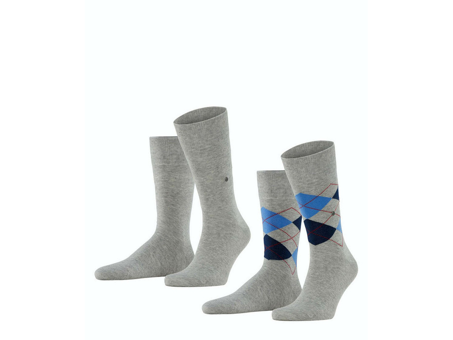 Носки мужские 2 пары в наборе 21044 (3400) Everyday Mix / Burlington