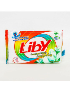 Мыло отбеливающее для стирки с кокосовым маслом 246 гр / Liby