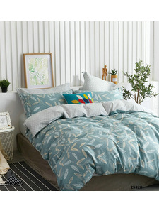 Постельное белье 25328 Цветы сатин Евро сп / Tia