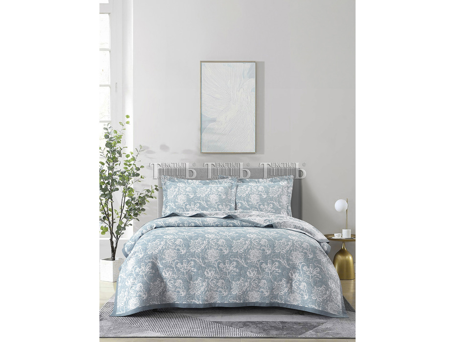 Покрывало с наволочками HB BXL2 Цветок жаккардовое (230*250, 50*70 2 шт) / ТД Текстиль