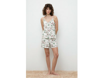 Пижама женская, майка и шорты E 20052 (Вишневый сад) / Very Neat