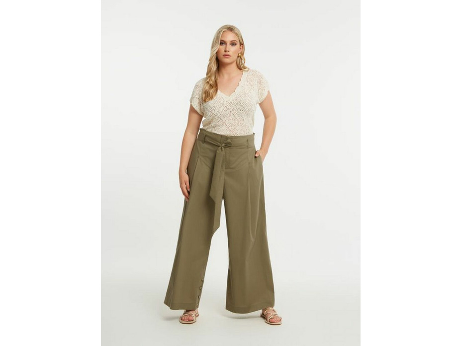 Брюки женские 8501.2073 Хаки / Mat fashion