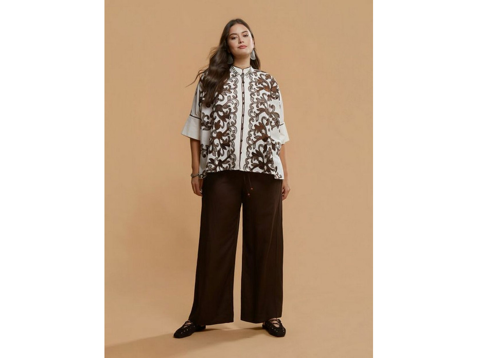 Брюки женские 8501.2075 Коричневый / Mat fashion