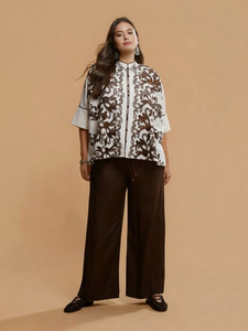 Брюки женские 8501.2075 Коричневый / Mat fashion