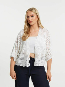 Жакет женский 8501.5009 Белый / Mat fashion