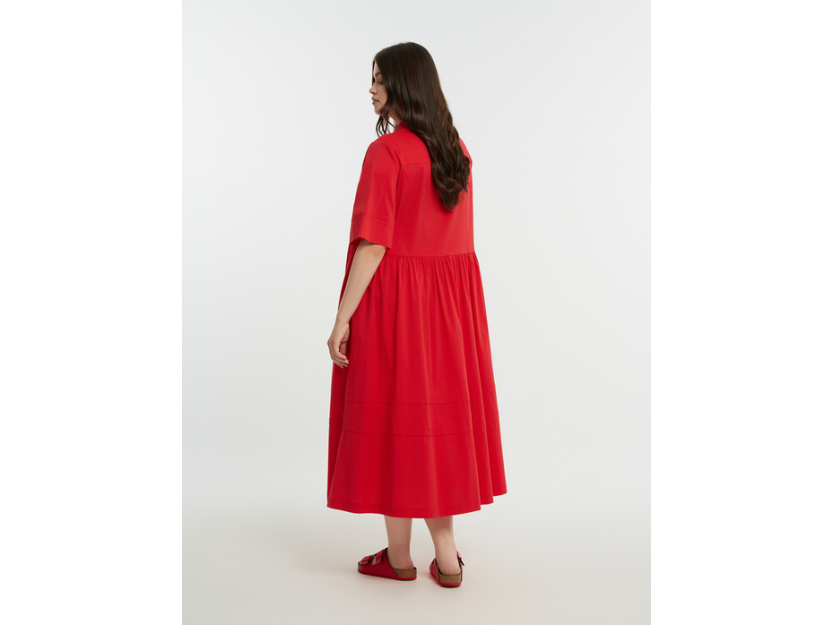 Платье 8501.7067 Красный / Mat fashion