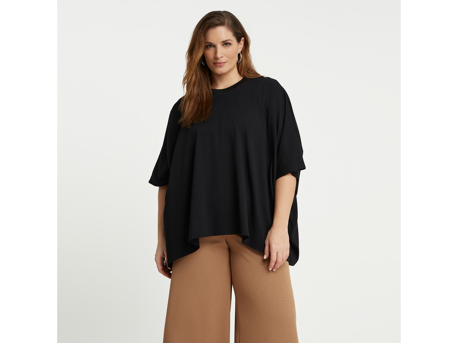 Футболка женская 8501.1037 Черный / Mat fashion