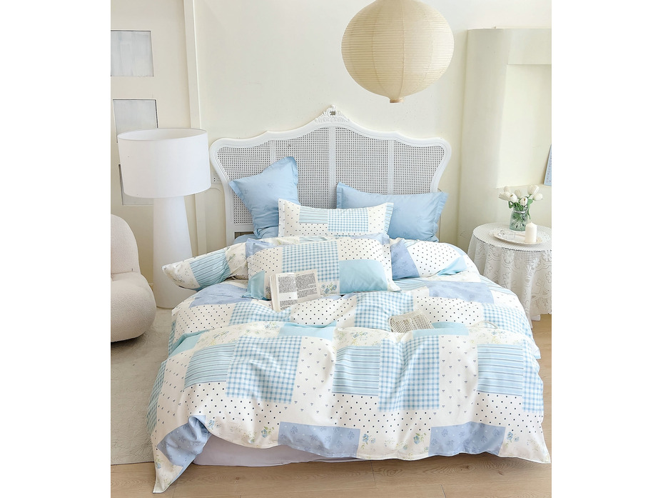 Постельное белье 7583 Геометрия сатин 2 сп / Tia