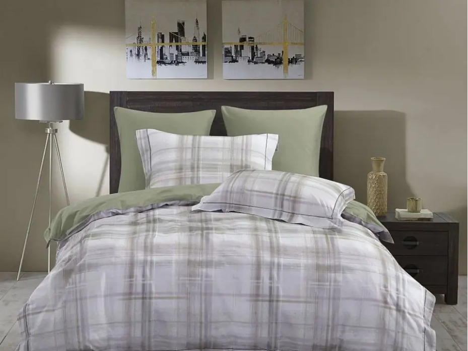 Постельное белье 2336-6 сатин Евро сп / Asabella