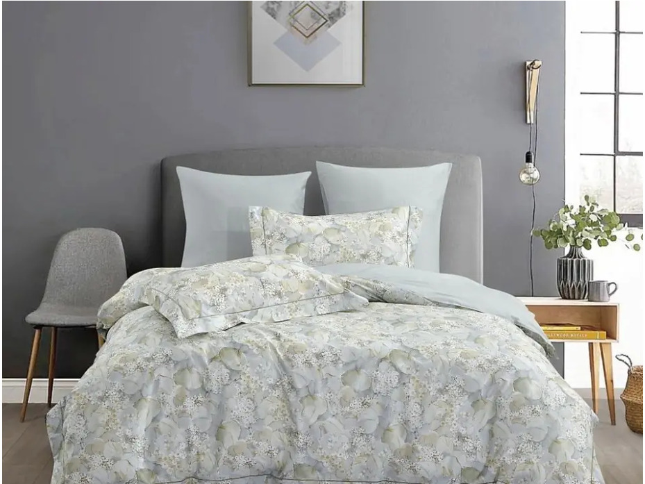 Постельное белье 2347-7 сатин Семейный сп / Asabella