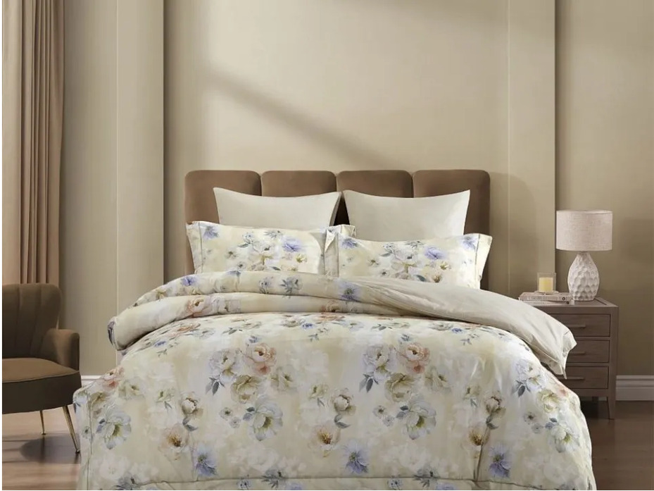 Постельное белье 2287-6 фланель Евро сп / Asabella