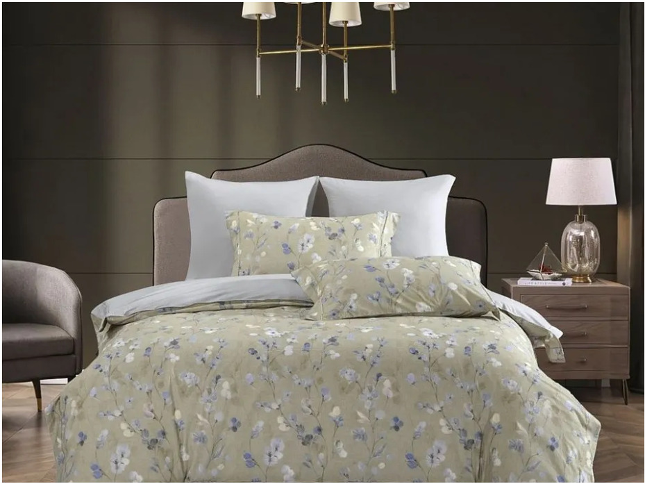 Постельное белье 2286-6/160 фланель Евро сп / Asabella Постельное белье 2286-6/160 фланель Евро сп / Asabella