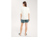 Пижама женская, футболка и шорты LP26-1225/1 / Clever