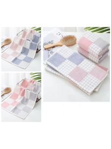 Полотенце 5105118 Клетка махровое 50*90 / 7-я