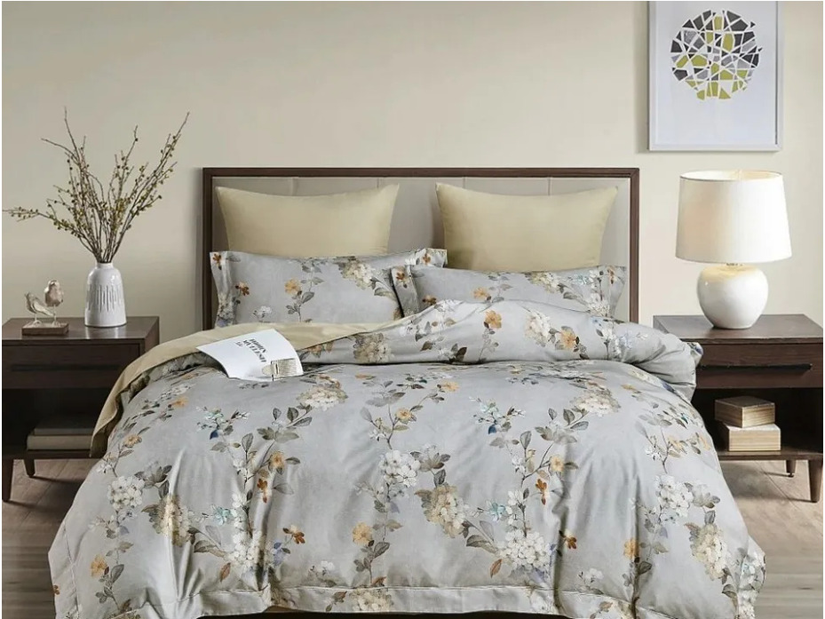 Постельное белье 2308-6/160 фланель Евро сп / Asabella