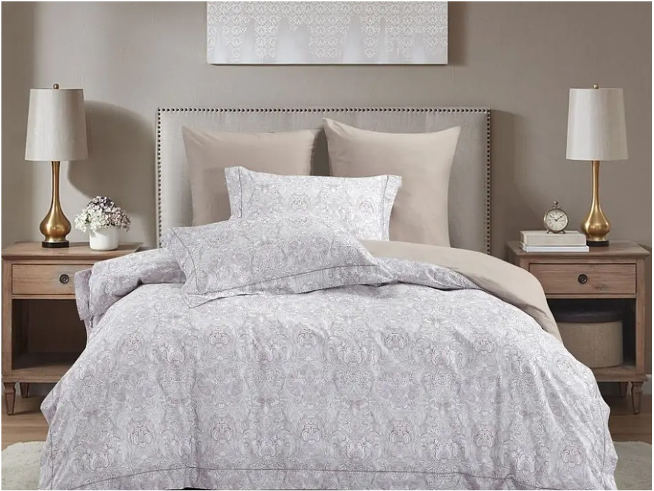 Постельное белье 2348-7 сатин Семейный сп / Asabella