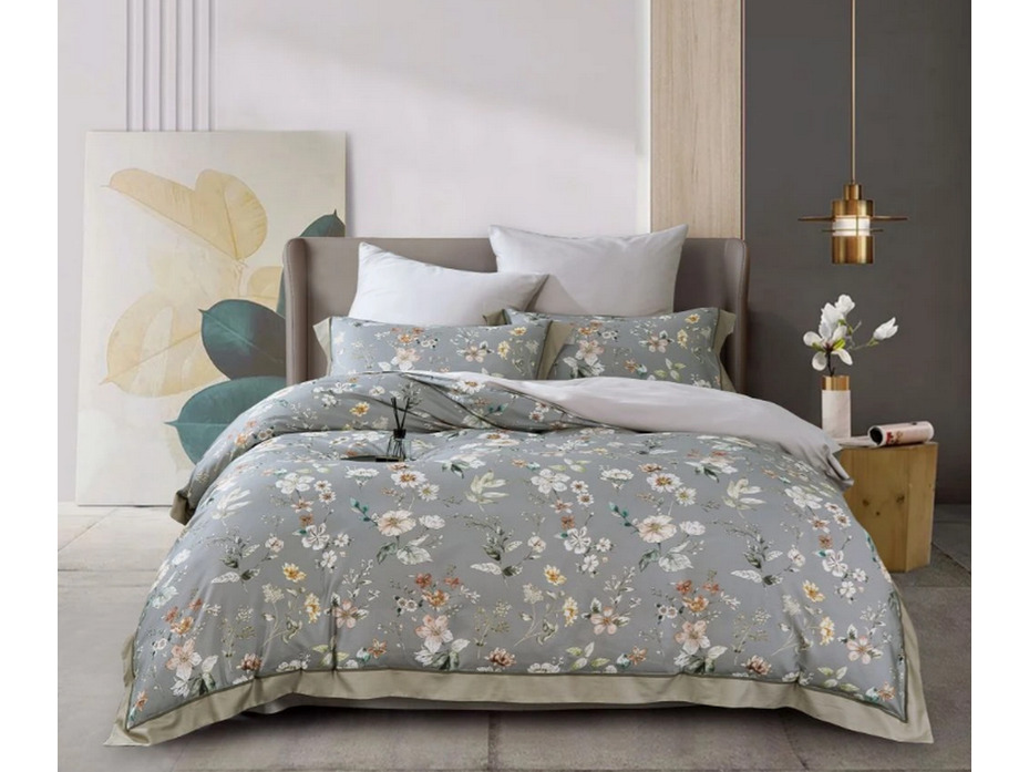 Постельное белье 222-6 фланель Евро сп / Asabella