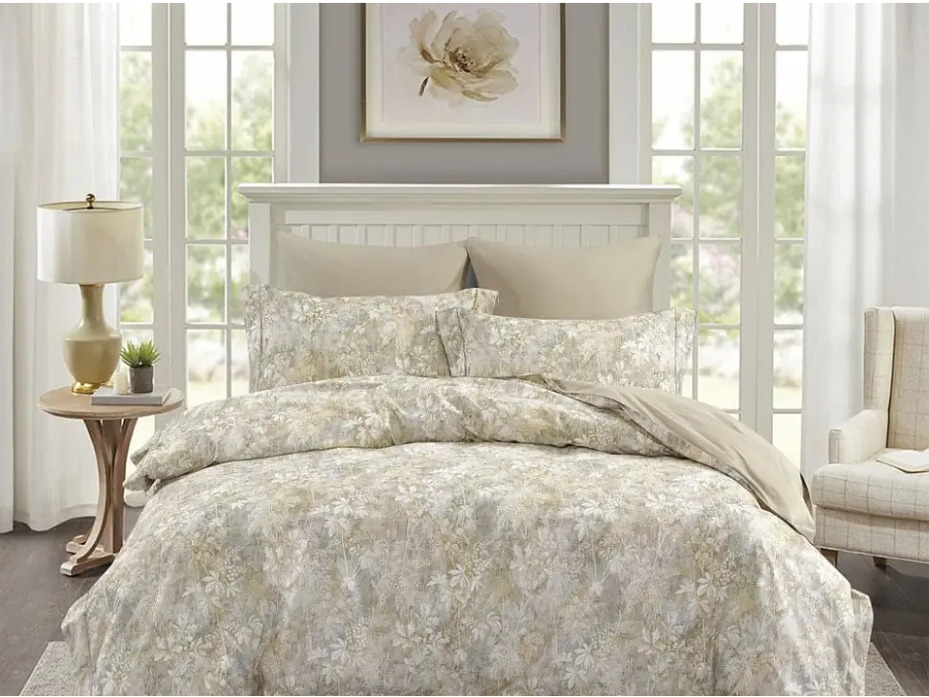 Постельное белье 2342-7 сатин Семейный сп / Asabella