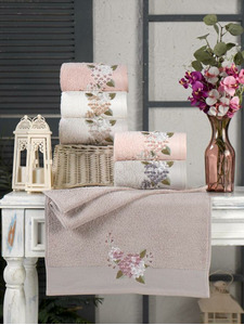 Полотенце H 7001 Elit gelincek махрове 70*140 / Karven