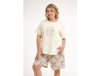 Пижама женская, футболка и шорты LP26-1228 / Clever