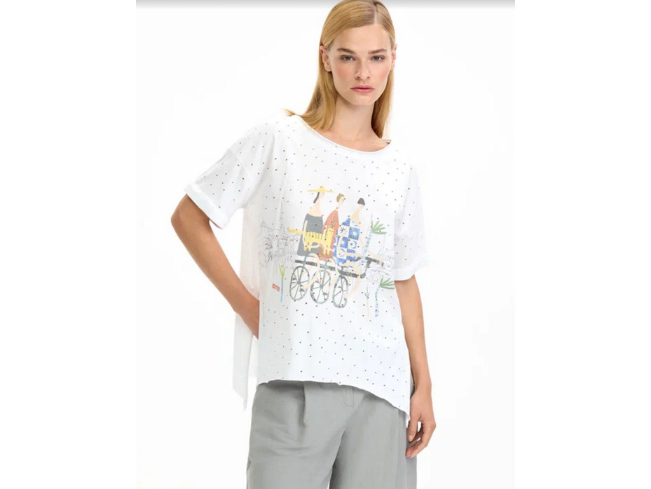 Футболка женская 1026-131-08 / First in Space Футболка женская 1026-131-08 / First in Space