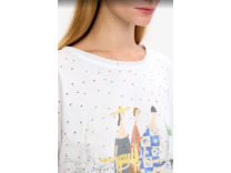 Футболка женская 1026-131-08 / First in Space Футболка женская 1026-131-08 / First in Space