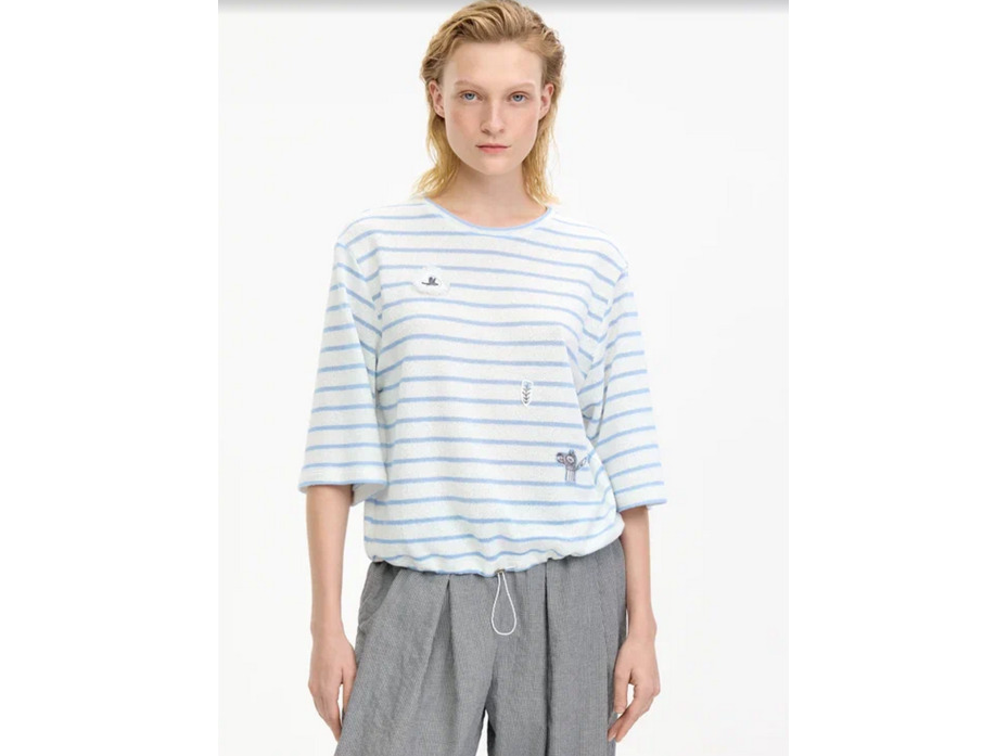 Футболка женская 1026-117-06 / First in Space Футболка женская 1026-117-06 / First in Space