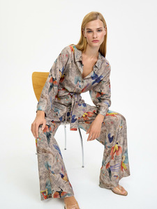 Рубашка женская 2026-066-05 / First in Space