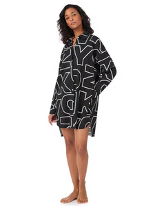 Халат-рубашка женский YI30100 (015) Bold City Streets / DKNY