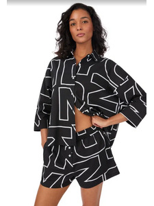 Пижама женская, рубашка и шорты YI50100 (015) Bold City Streets / DKNY