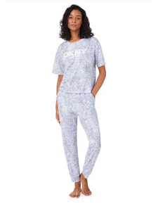 Пижама женская, футболка и брюки YI80093 (417) Spring Stories / DKNY