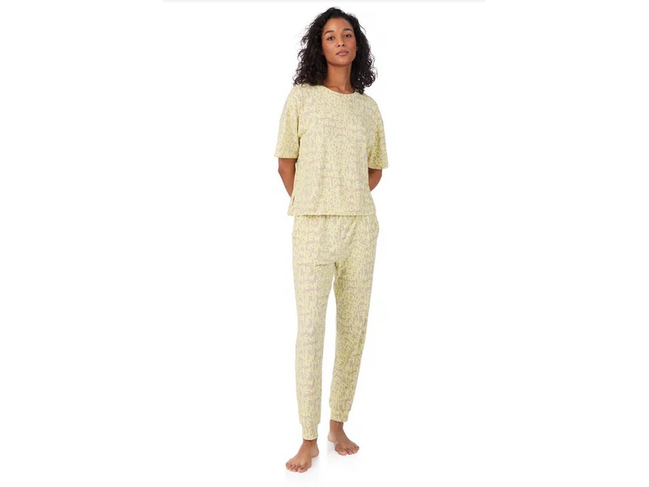 Пижама женская, футболка и брюки YI80093 (741) Spring Stories / DKNY