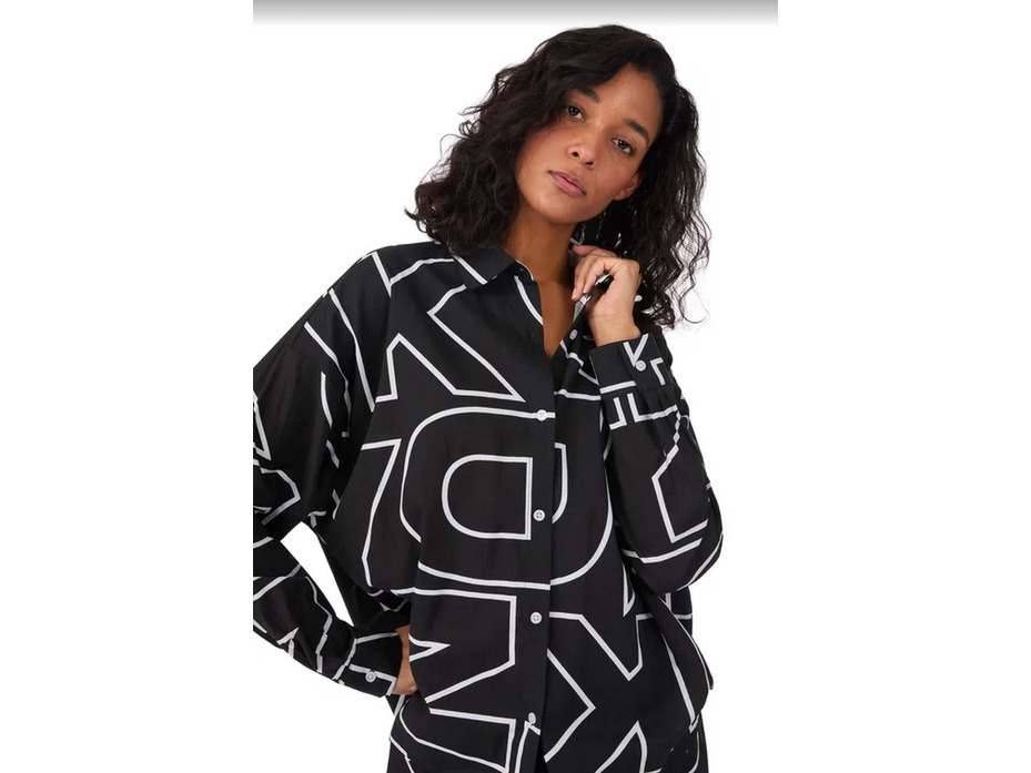 Пижама женская, рубашка и брюки YI90100 (015) Bold City Streets / DKNY
