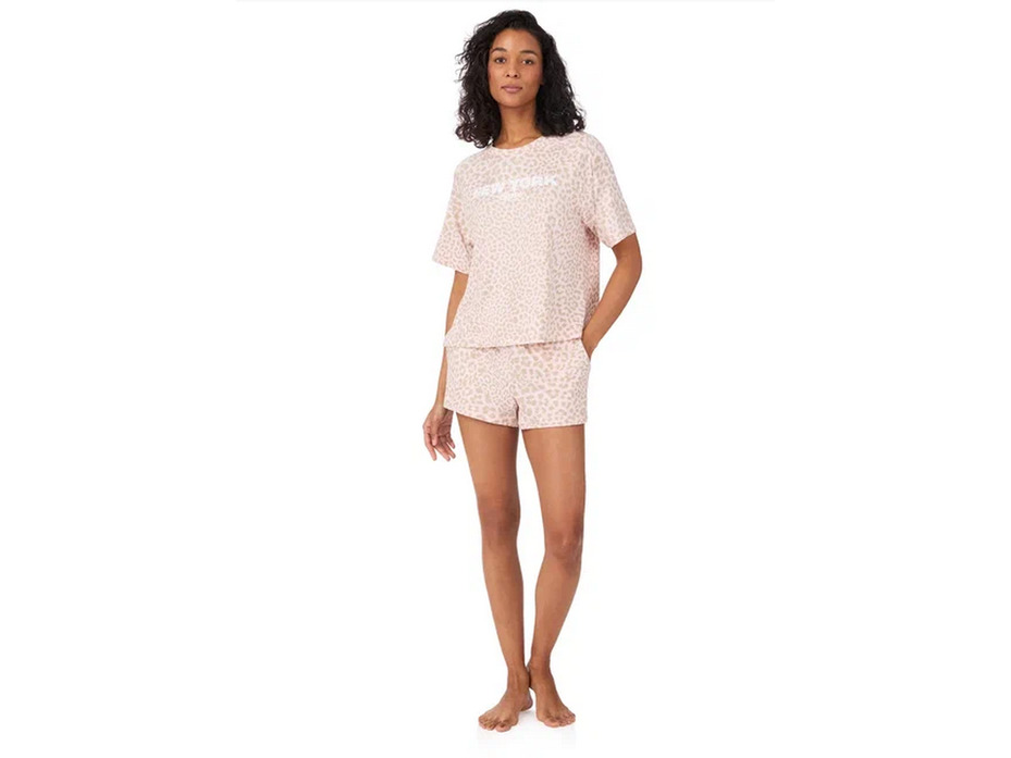Пижама женская, футболка и шорты YI50093 (694) Spring Stories / DKNY