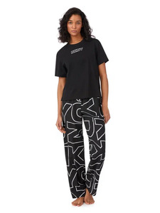 Пижама женская, футболка и брюки YI80100 (015) Bold City Streets / DKNY