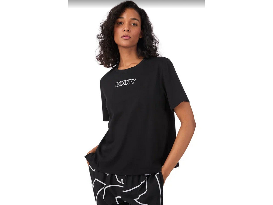 Пижама женская, футболка и брюки YI80100 (015) Bold City Streets / DKNY