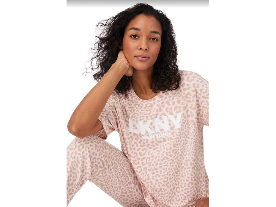 Пижама женская, футболка и брюки YI80093 (694) Spring Stories / DKNY