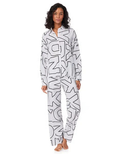 Пижама женская, рубашка и брюки YI90100 (101) Bold City Streets / DKNY