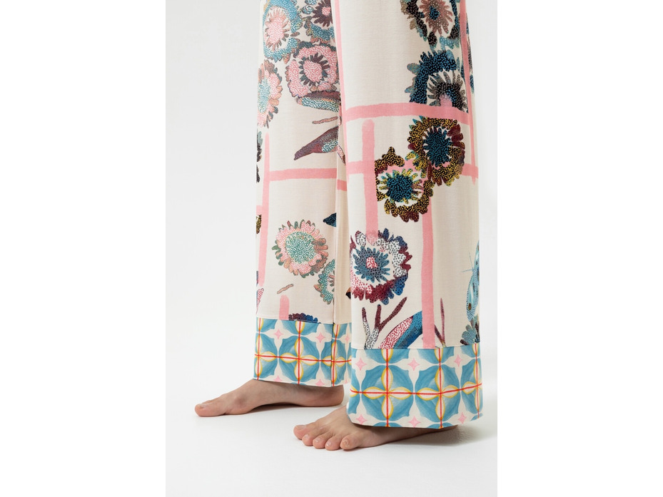 Брюки женские 1220123 (1737) Fragmented Garden / Mey