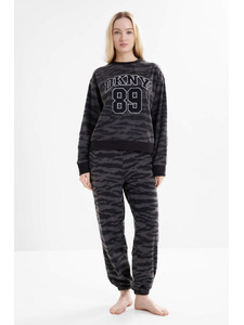 Костюм женский, толстовка и брюки YI80066 (076) Lets Get Cozy / DKNY