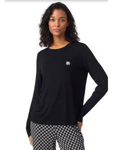 Пижама женская, лонгслив и брюки YI80058 (004) Timeless Style / DKNY