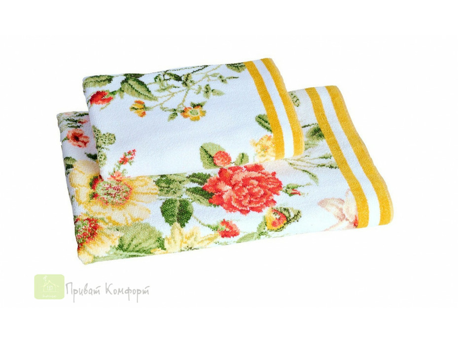 Полотенце Luzie brass шенилл 75*150 / Feiler